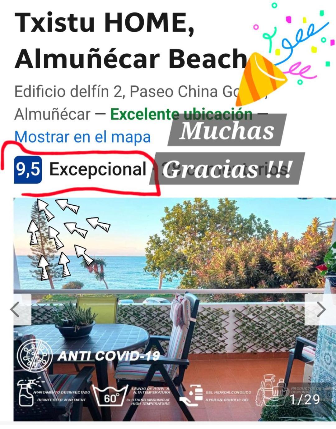 Txistu HOME, Almuñécar Beach Extérieur photo